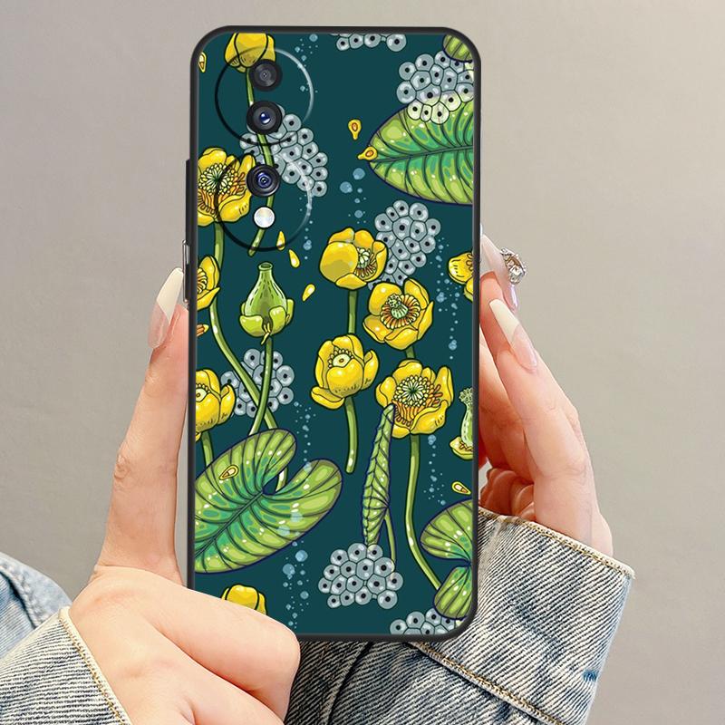 

Fairy creatures Tree plants mushrooms Case For Honor Magic 7 5 6 Lite Pro Honor 400 200 90 70 50 X9b X9a X8b X8a X8 X9 X9c Cover Honor X9a