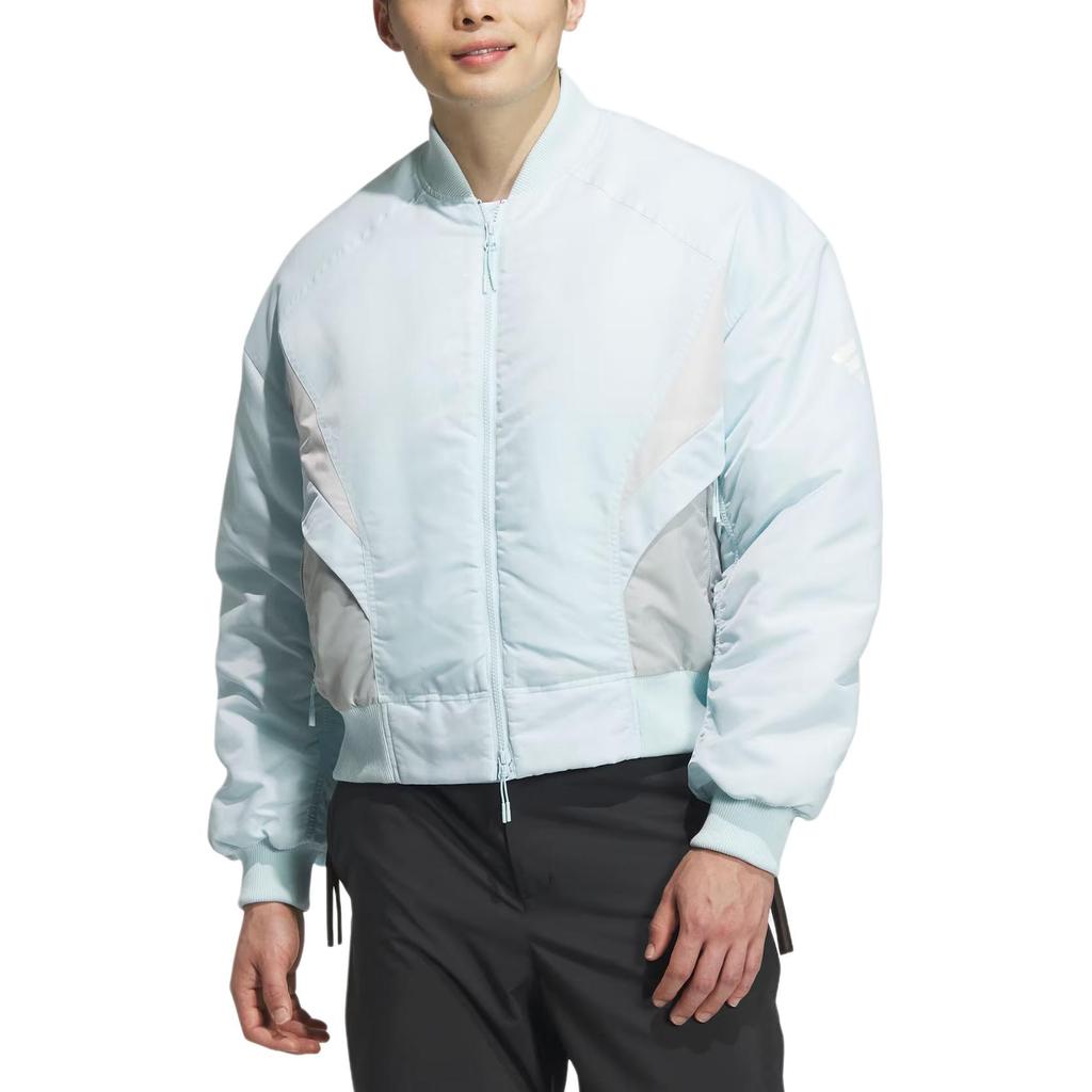 Adidas Fustl Padded Jacket Warm Sports Casual Cotton Coat Men Jacket Blue JN4146