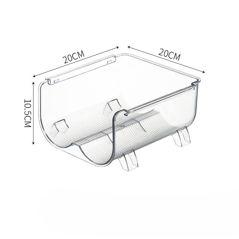 Stojan na odkládání pohárů na vodu Vícevrstvý úložný stojan Průhledný na stůl Lze stohovat Držák na poháry Prachotěsný Domácí Termoizolační pohár