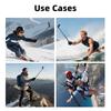 Adjustable Selfie Stick Extendable to 73.5cm Portable Design for Action Cameras Photography Aluminum Alloy Construction