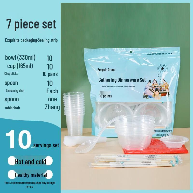 

Disposable Plastic Dining Set