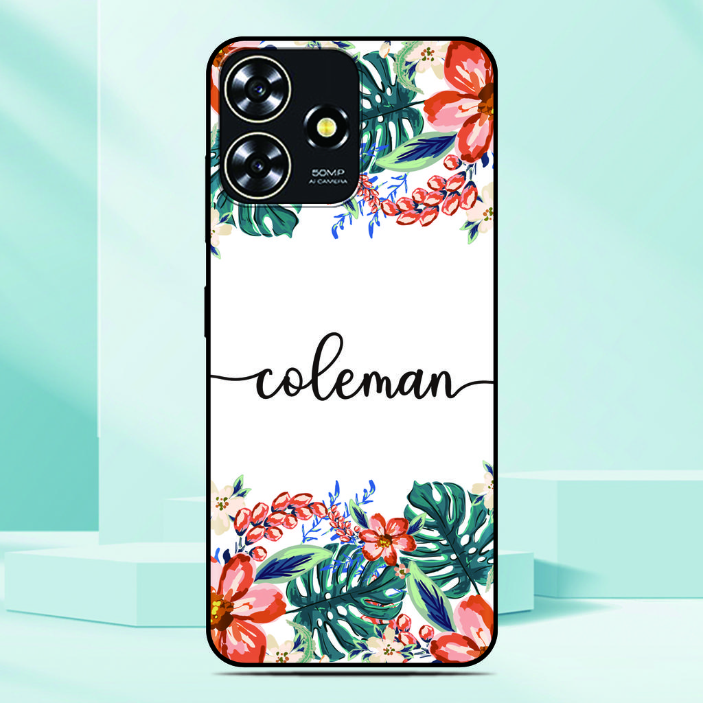 Personalized Name Phone Case For ZTE Blade A76 4G A75 A73 A72 A71 A35e A56 A55 A54 A35 A36 A51 A34 A31 Plus Custom Image Cover