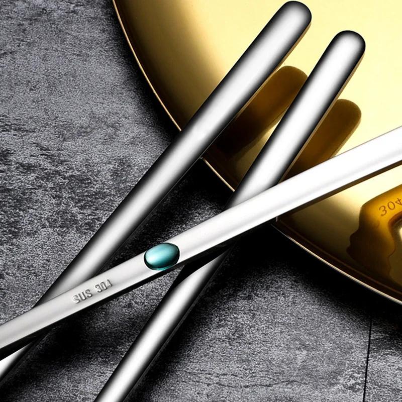 Stainless Steel Long Handled Spoon Long Spoon Teaspoon Coffee Stirring Spoon Ice Cream Honey Dessert Spoon Kitchen Tableware