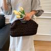 Grass Straw Bag Large Capacity Weave Tote Bag Casual Woven Handbag  Girls