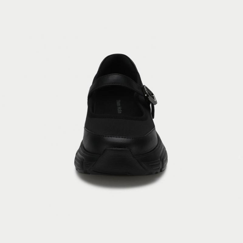 Thommcan Women S Comfort Mary Jane SneakerS Black 8tmbn25S1S Bunny02