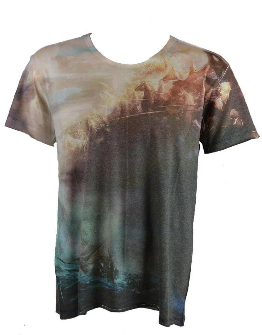 Sons of Heroes Men s POSEIDON T-Shirt White (SOHTS001) M