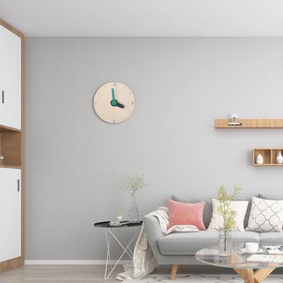 Ins Nordic Simple Wooden Home Bedroom Living Room Decoration Mute Wall Clock