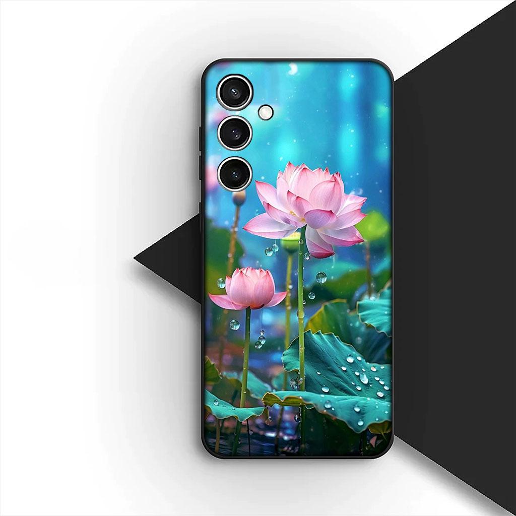 Lord Lotus Buddha New High-End Phone Cover for Samsung Galaxy S25 S24 S23 FE Ultra Plus S7 Edge S25+ S23+ A56 5G Soft Case