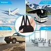 1PC Portable Foot Hammock Adjustable Strap Office Airplane Travel Under Desk Resting Support Leg Relief Foot Rest