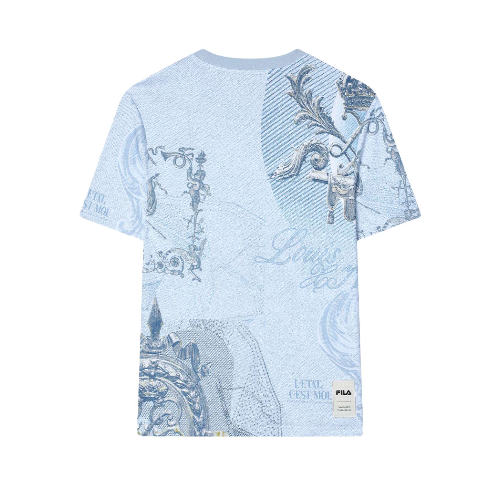 

New FILA HERITAGE T Shirt Men s Blue F11M428101FZA M