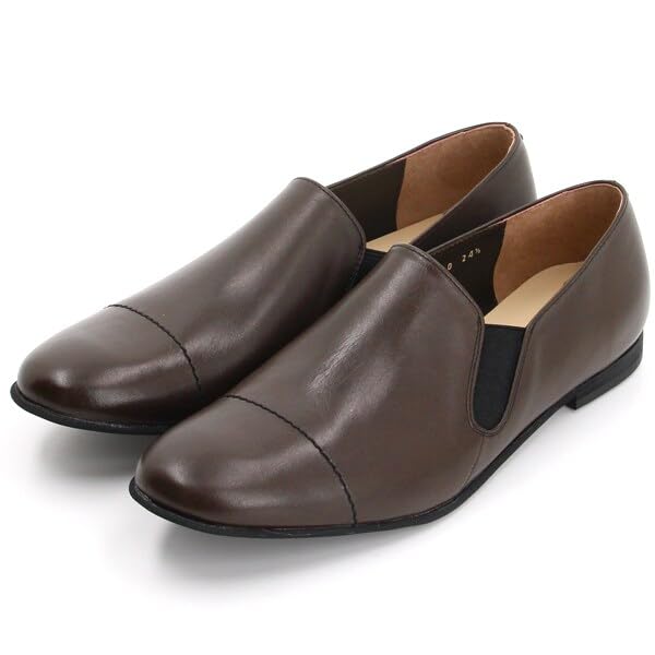 

Howell Flat Loafers Shoes 20920 DBR cm E [Margaret Idea] Slip-on Women s 22.5