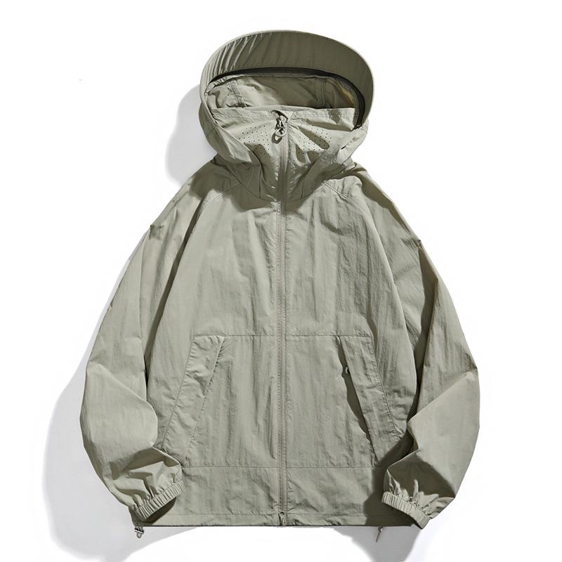 

Mountain Series: Men s and Women s Summer Cycling Ice Silk Sun Protection Jacket for Outdoor Sports, Camping, and Fishing. 2XL