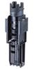 Meiho BM-245Slide Rod Stand C Black Slide-Out Fishing Holder 35mm Hole with Protective Cap and Multi-Purpose Side Holders W74 X D63 H273mm