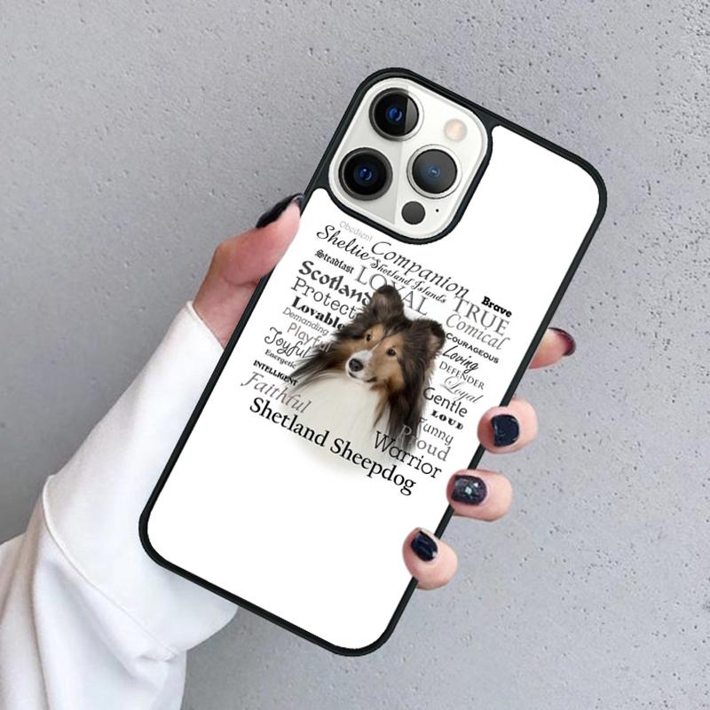 Shetland Sheepdog Dog Phone Case For iPhone 17 Air 15 16 16e 11 12 13 14 Pro Max Cover For iPhone 17 Air Max Plus Fundas