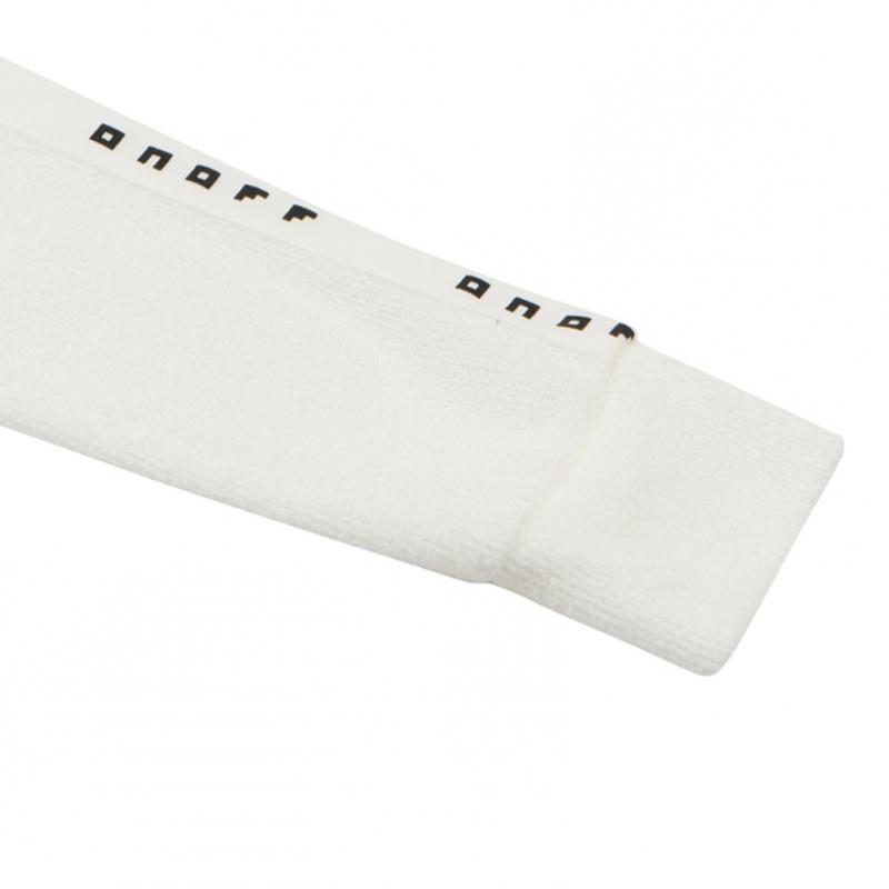 ONOFF Men S Half Zip Boucle T ShirT Of9153gb whiTe