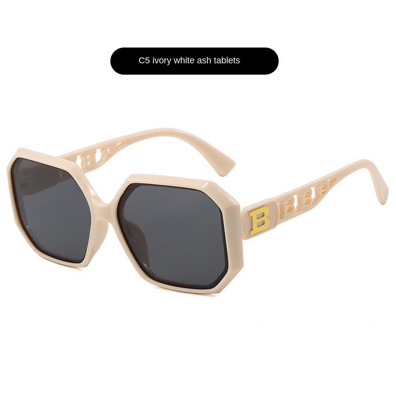 Polygonal Sunglasses Women New Luxury Glamour Fashion Men Brand Glasses Square Stylish Unisex UV400 Shades