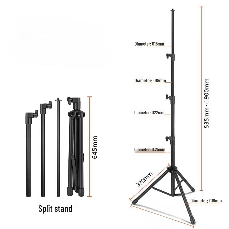 OLOEY RGB LED Fill Light Tripod Stand