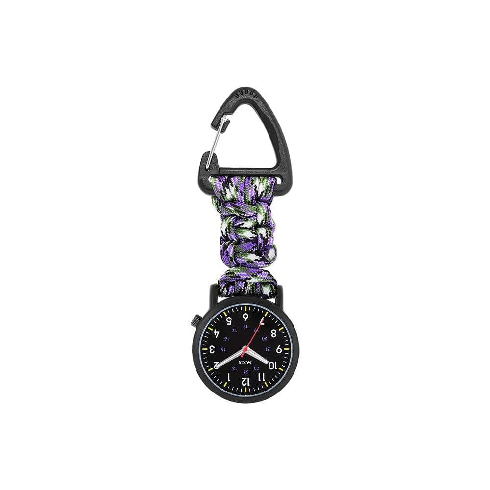 Sun Flame J-Axis Glow-in-the-Dark Paracord Hook Purple