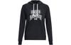 Women's Under Armour Sweatshirts Women's Black Hooded Moderate Regular