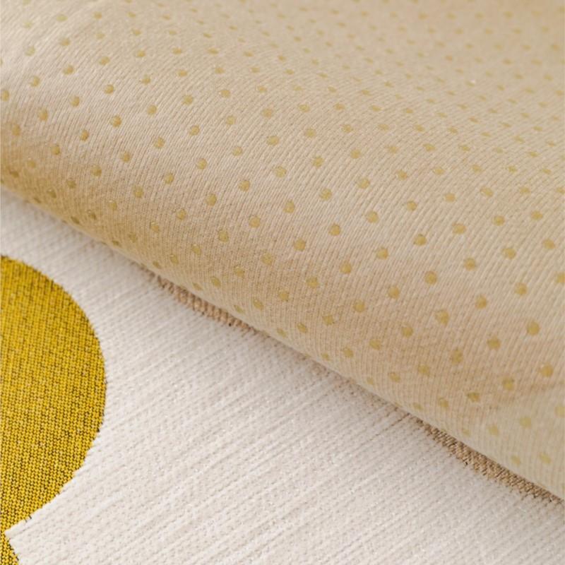 Irregular Striped Sofa Cushion Non-Slip All-Season Straight Fit Lucky Flower Slip-Resistant Home Decor Chenier Sofa Armrest Pad