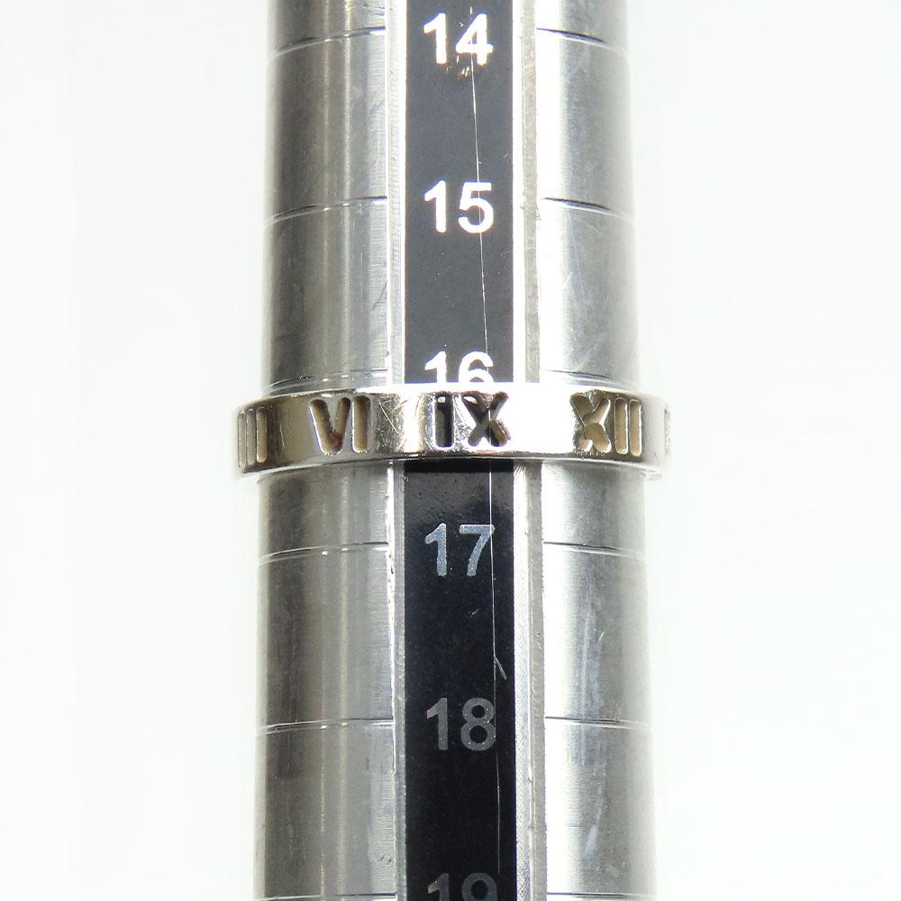 Used TIFFANY&Co. Ring Atlas EU#56 Silver925 2.2g Silver