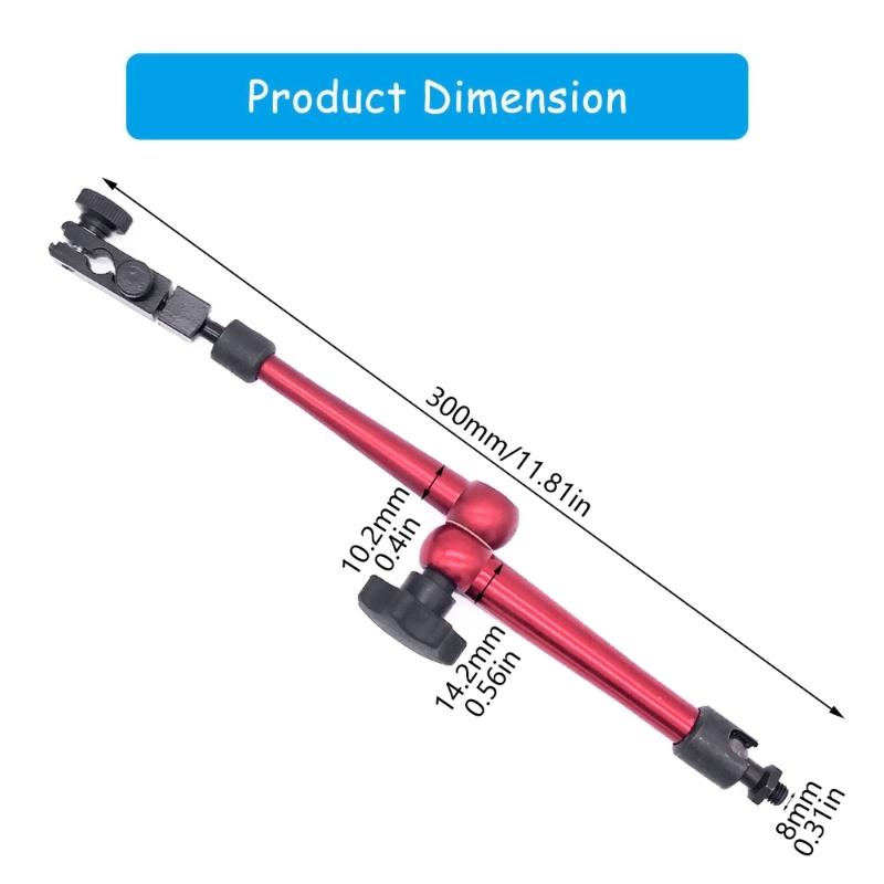 Universal Flexible Base Holder Stand Tool For Dials Lever