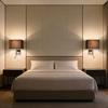 NETTLIFE Switch for Wall Light, Indoor Bedside Lamp, Fabric Lampshade, Retro Style, E27 Socket