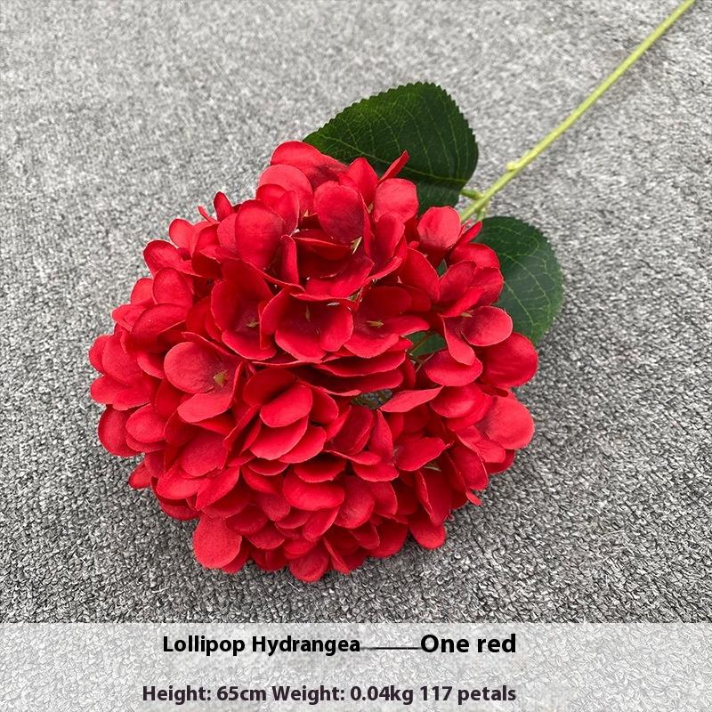 Artificial Flowers Fake Silk Hydrangea Bridal Clearance Wedding Decoration Home Room Table Accessories Garden Party Festival