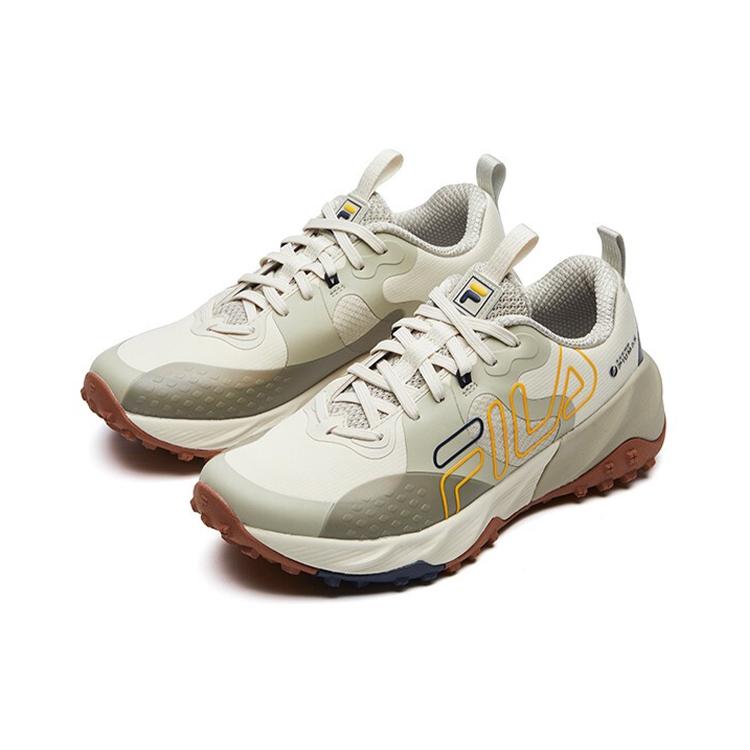 New FILA Athletics Low Top Running Shoes Women's Black Castle Gray A12W112206FTD