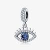 925 Silver Blue Charms Murano Glass Star Octopus Beads Pendant Bracelets Necklaces Womens DIY Jewelry Gift