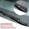 4Pcs Car Front Rear Wiper Stickers Window Trunk Decoration For Suzuki Swift Vitara Jimny Ignis Baleno Samurai Alto Splash Kaiser