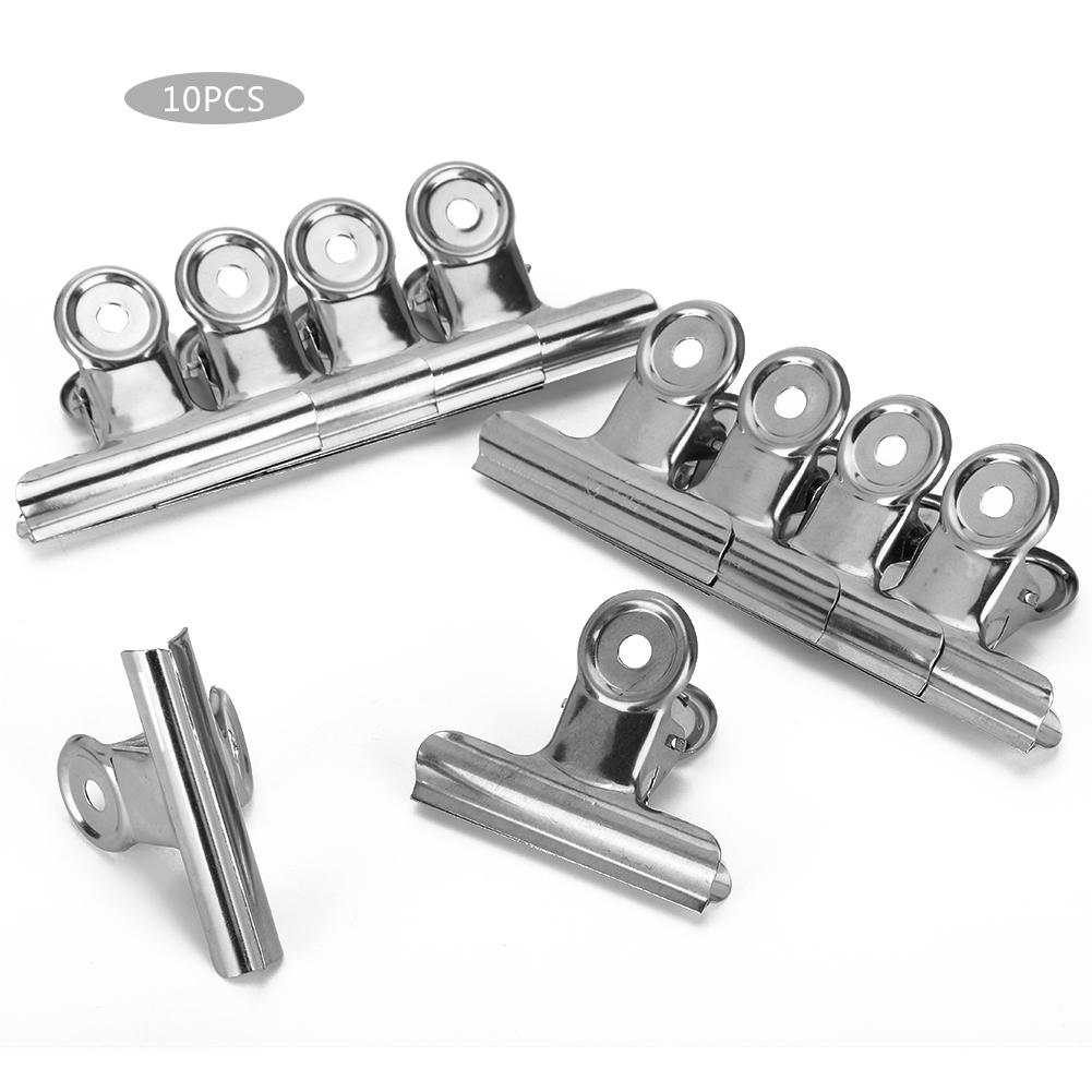 

10Pcs Picture Clip Stainless Steel Art Supplies for Drawing Board Bill Document Stationery