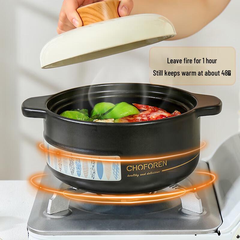 Chef's Wife Chiba Series Ceramic Stew Pot