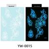 Wedding Tool Luminous Henna Tattoo Sticker White Body Art Sticker Lace Temporary Tattoo  Girls