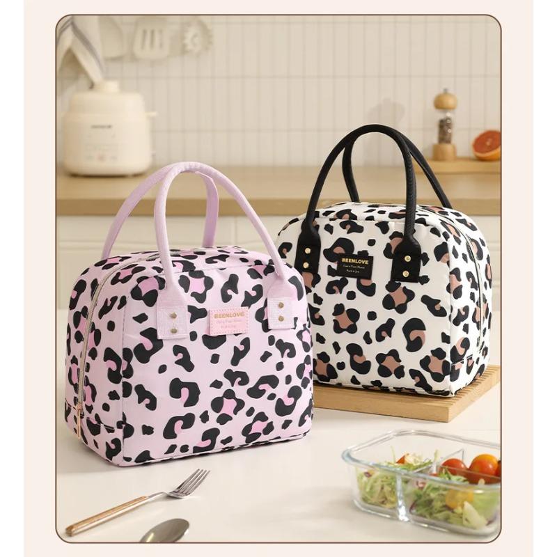 Food Thermal Insulated Bag Children School Lunch Box Bags Picnic Bag For Couples Unisex Portable Food Storage Student Lunch Bags