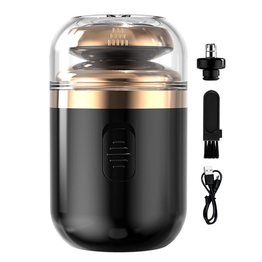 Mini Travel Electric Razor Nose Hair Trimmer USB Capsule Traveler Ultra Long Life Portable Powerful Quick Shave Silent Razor