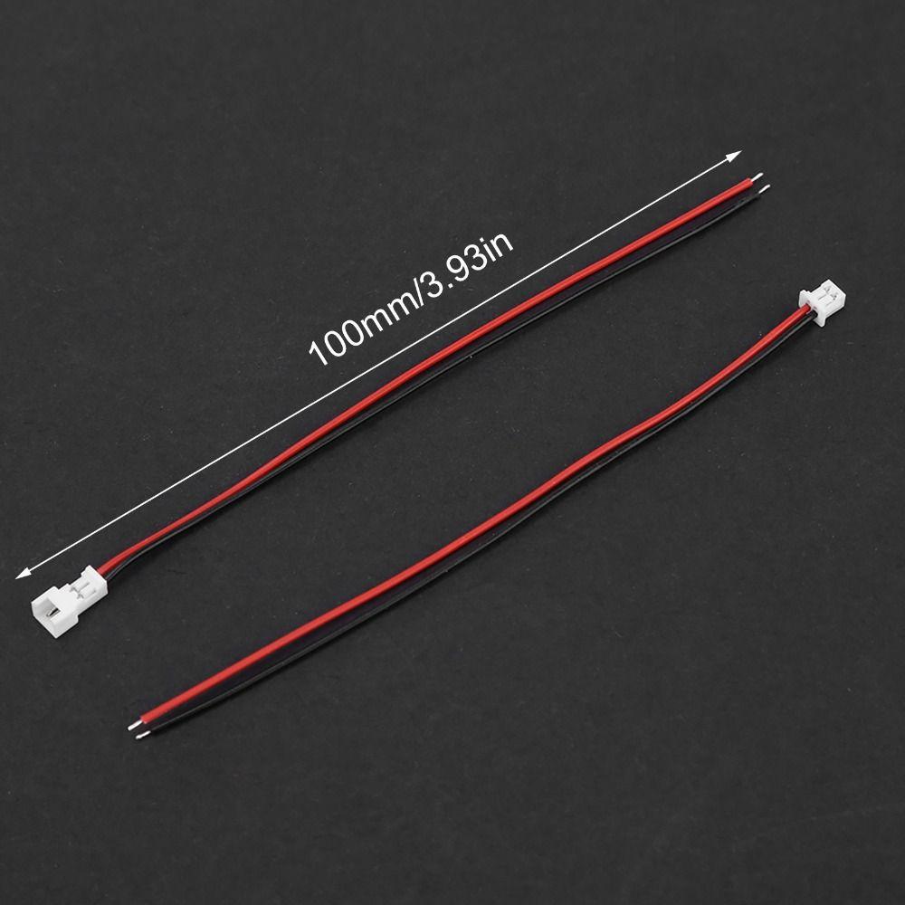 20 Sets 1.25MM Male Female Connector 2 Pin Electrical Connector Micro Connector DIY Projects