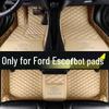 Ford Escort Floor Mats for Models 2015-2019, 2021 - Custom Fit Surround Pedal Mats