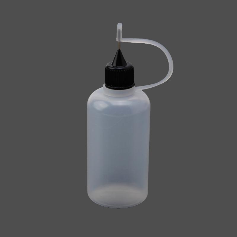 Squeezy Bottle with Nozzles Needle Tip Glue Bottle DIY Paper Art Quilling Tool Precision Bottle Needle Bottle Applicator