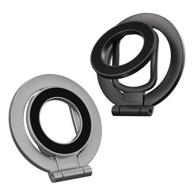 Suport de Telefon MagSafe Față-Verso Pliabil Rotativ la 360° cu Magnet Puternic și Suport de Prindere pentru Deget