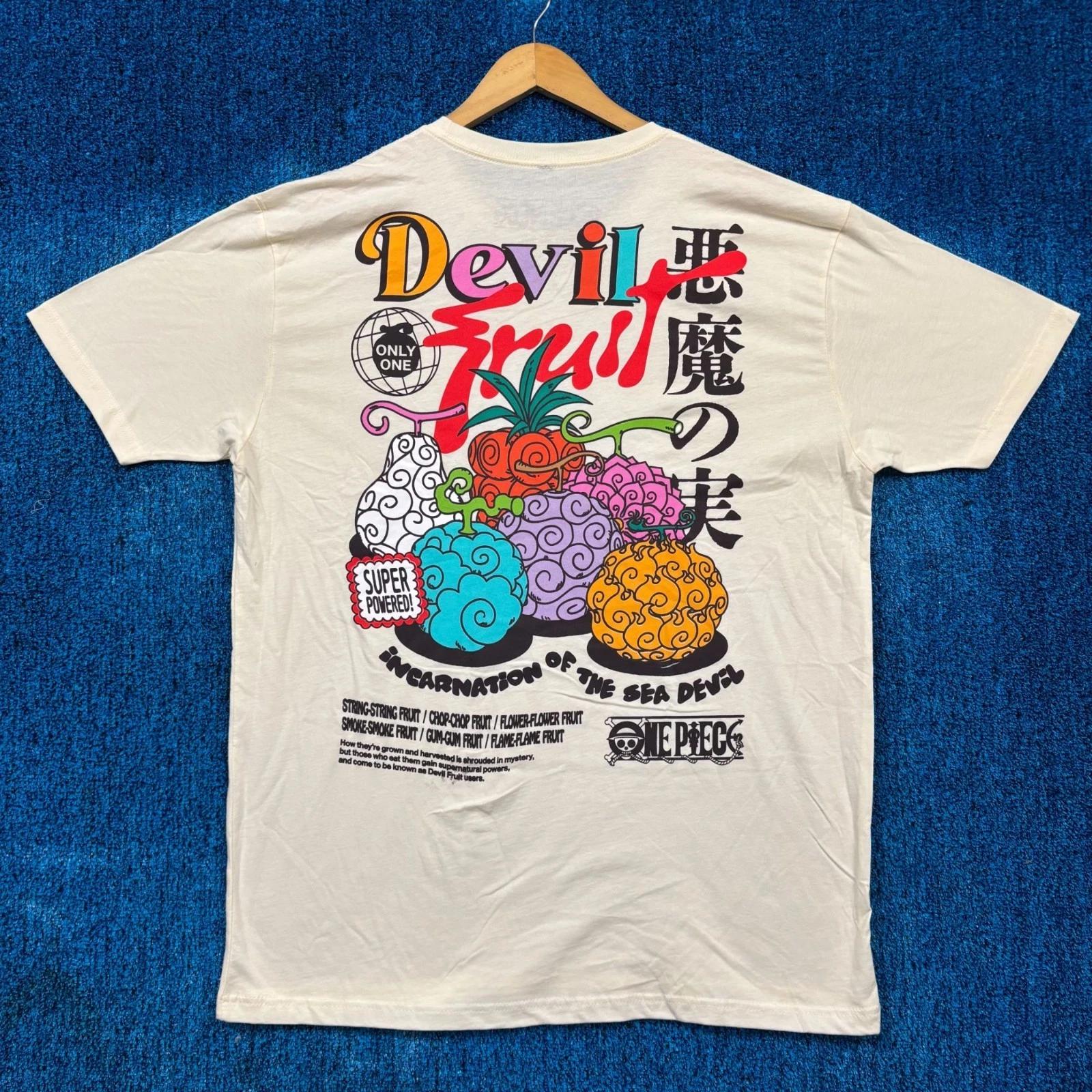 Devil Fruit Incarnation of the Sea Devil One Piece Tee XL L