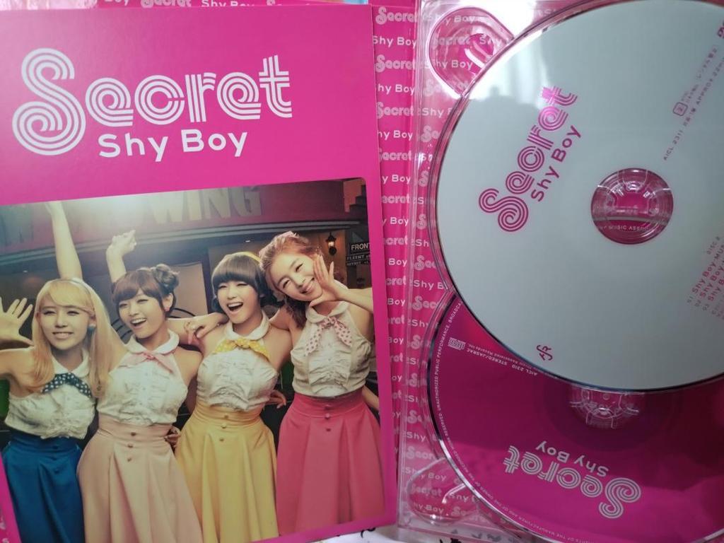 [USED] Secret Shy Boy CD+DVD 2-Disc Set Final Price Reduction