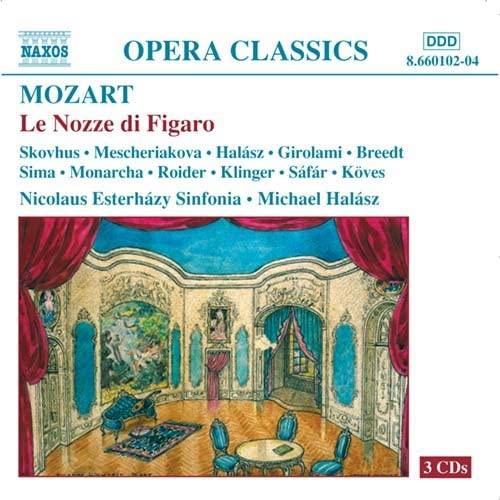 

CD HALASZ - Mozart: Opera The Marriage of Figar 8660102 Japan ObiClassical Used
