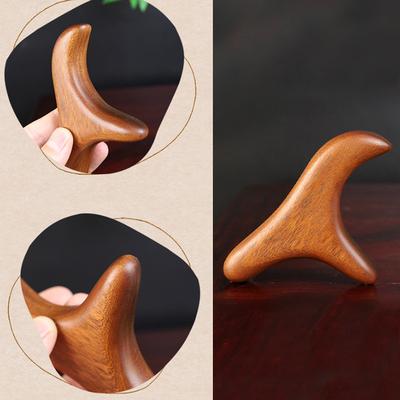 1PCS Neck Foot Sandalwood Trigger Point Massage Gua Sha Tools Home Gym Professional Therapy Massage Tool For Back Leg Hand Face