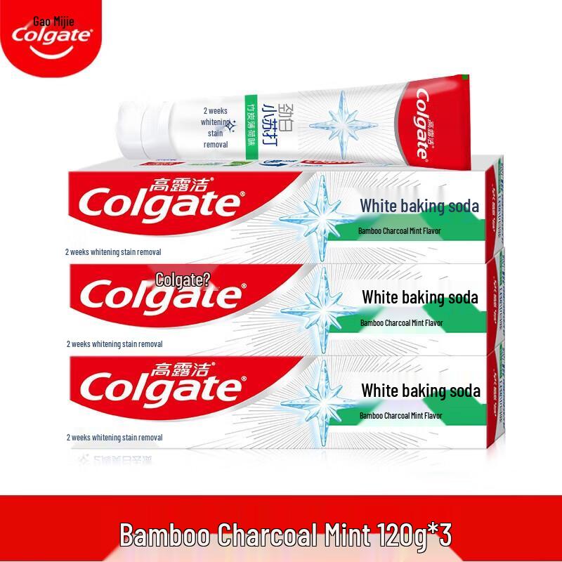 Colgate Optic White Bamboo Charcoal Mint Toothpaste