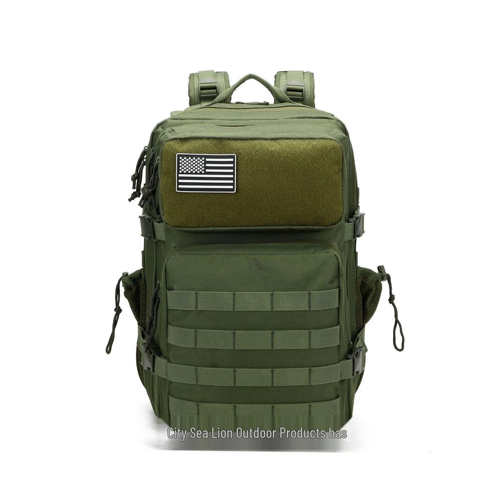 Large Capacity Tactical Camouflage Hiking Backpack for Outdoor Travel and Climbing