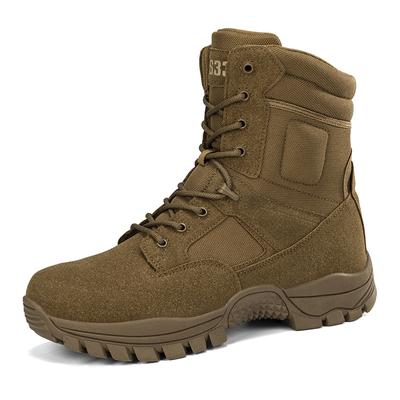Botas de cano alto para caminhadas ao ar livre, caça, viagens, sapatos masculinos resistentes à prova d'água