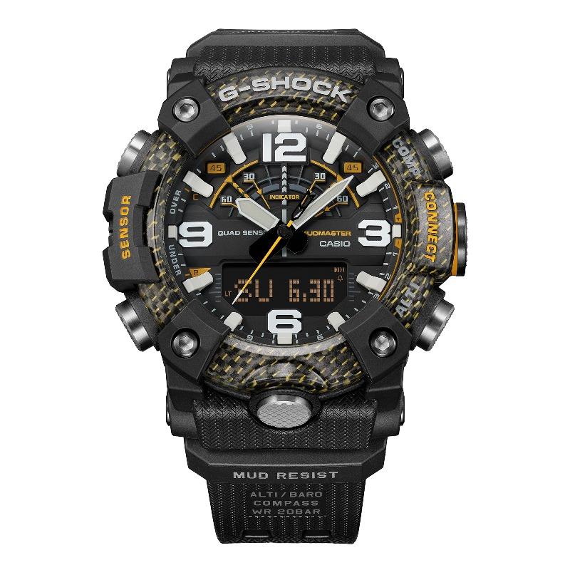 Casio Men's Resin 200M Water Resistant Digital Shock Resistant Quartz Watch GG-B100Y-1A