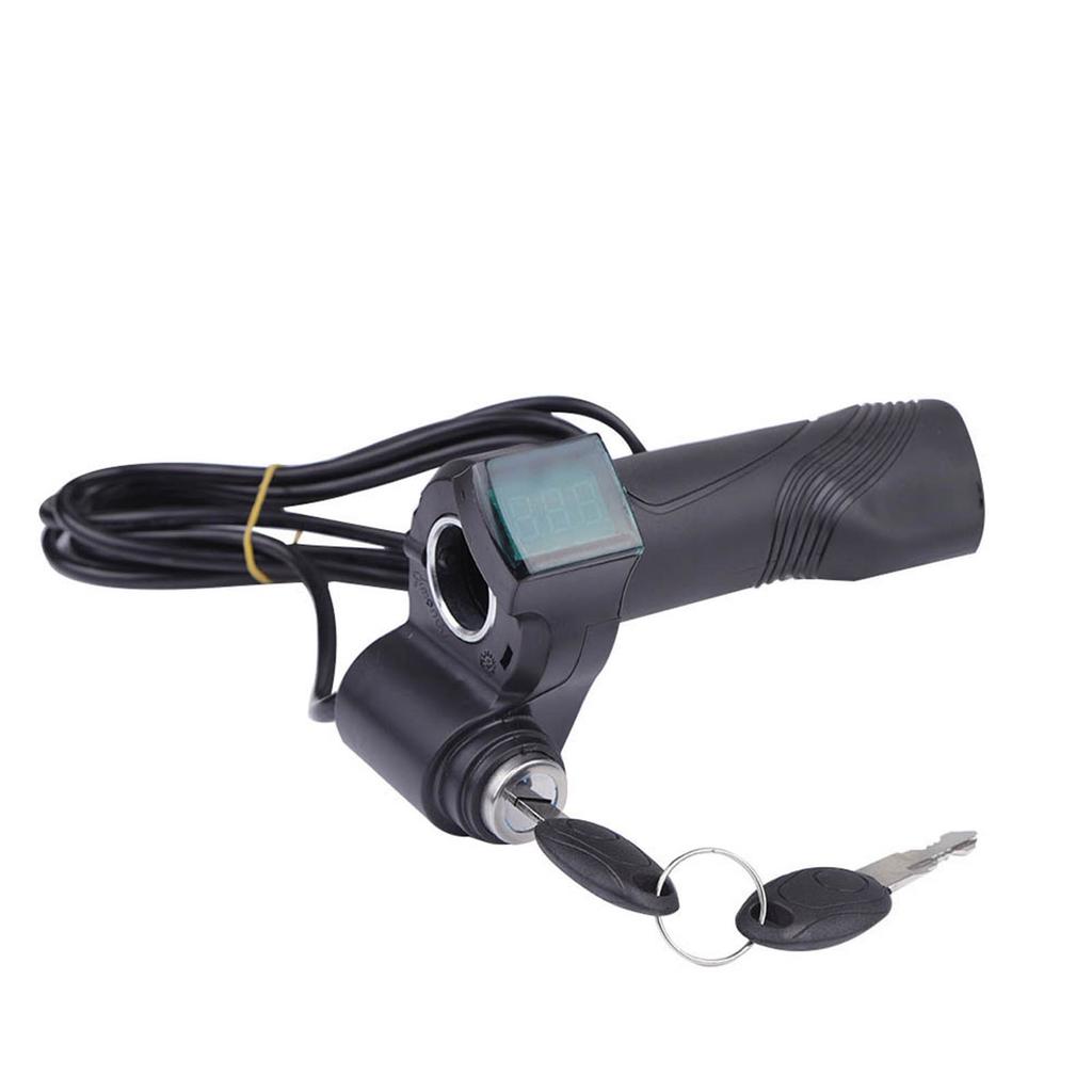 Power Indicator with Digital Voltage Display for Electric Scooters and Bikes, Accurate Mie Calculation, Plastic Material for All