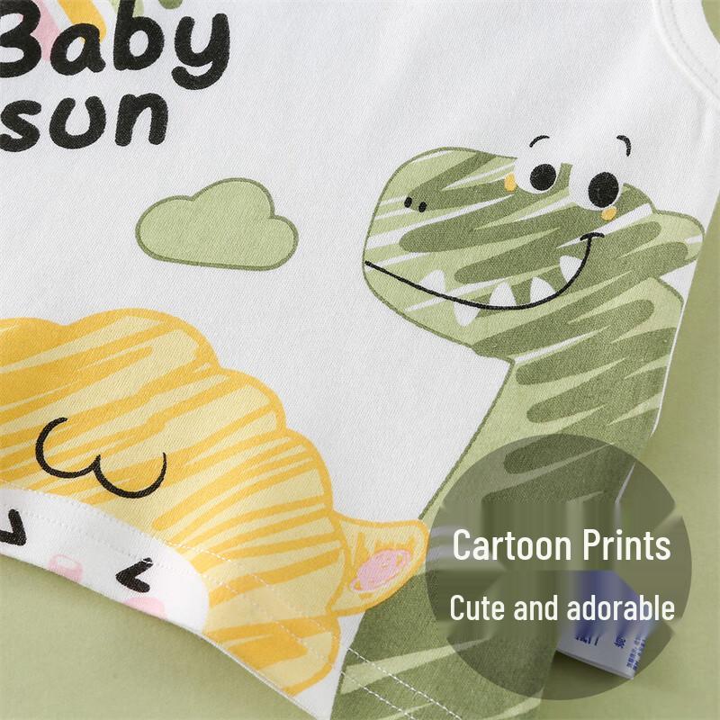 Duoxiluka Baby Summer Cartoon Sleeveless Vest